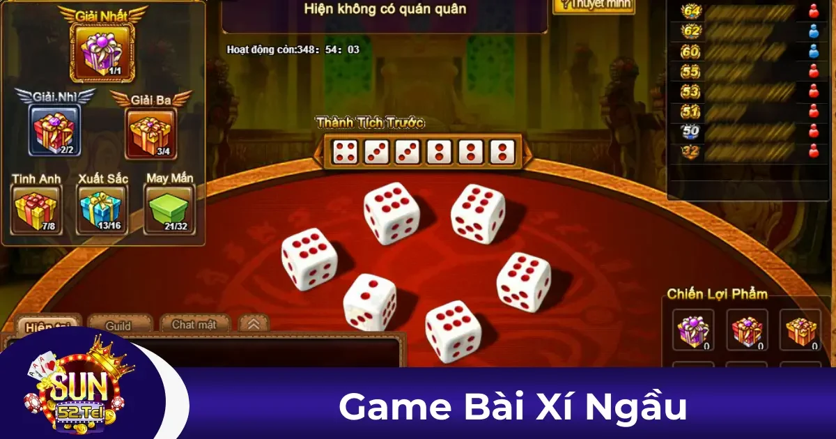 Game Bài Xí Ngầu Sun52 – Trải Nghiệm Cá Cược Đỉnh Cao 1 Xí Ngầu Sun52 Là Gì? Hướng Dẫn Chi Tiết Luật Chơi